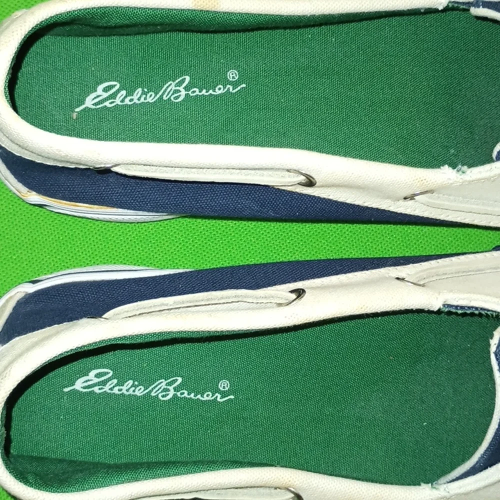 Men size 14 vintage Eddie Bauer boat shoes